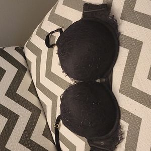 Victoria's Secret 36c bra black lace very sexy push up bra